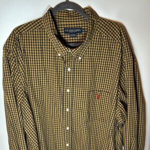 U.S. Polo Assn. Checkered Casual Button Down Shirt